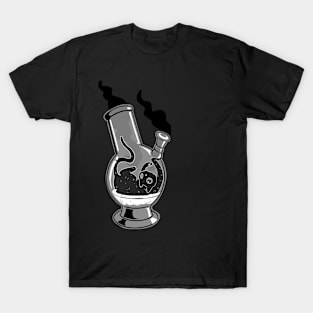 Cat rolling in bong T-Shirt